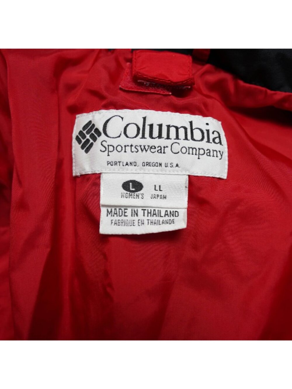 Y2K Columbia Fire Ridge 3 in 1 Jacket Womens L Red Ski Winter Coat Interchange - Picture 5 of 13
